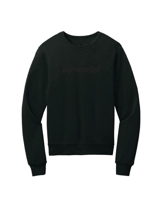 Introverted Monochromatic Sweatshirt