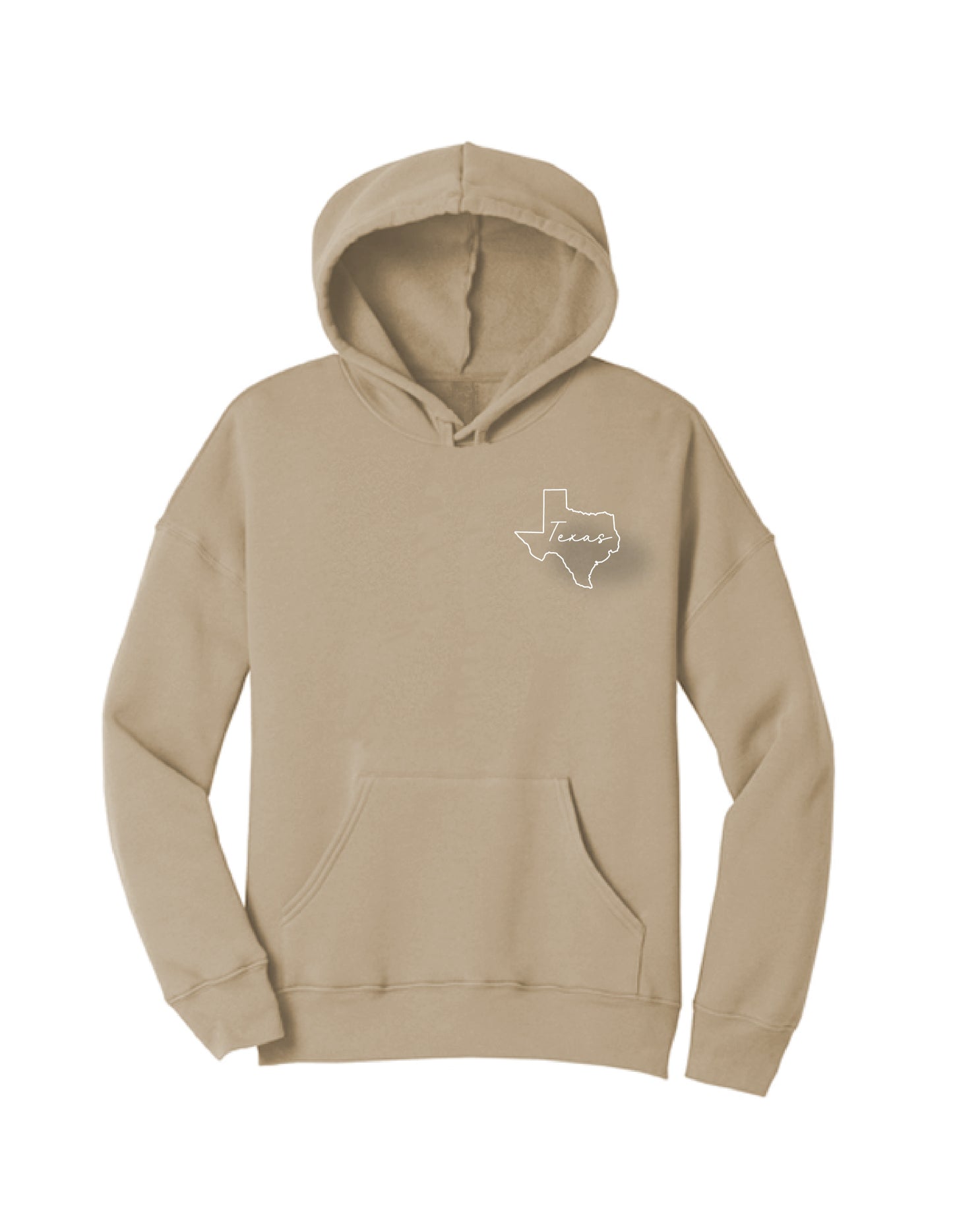 State Outline/Script Hoodie