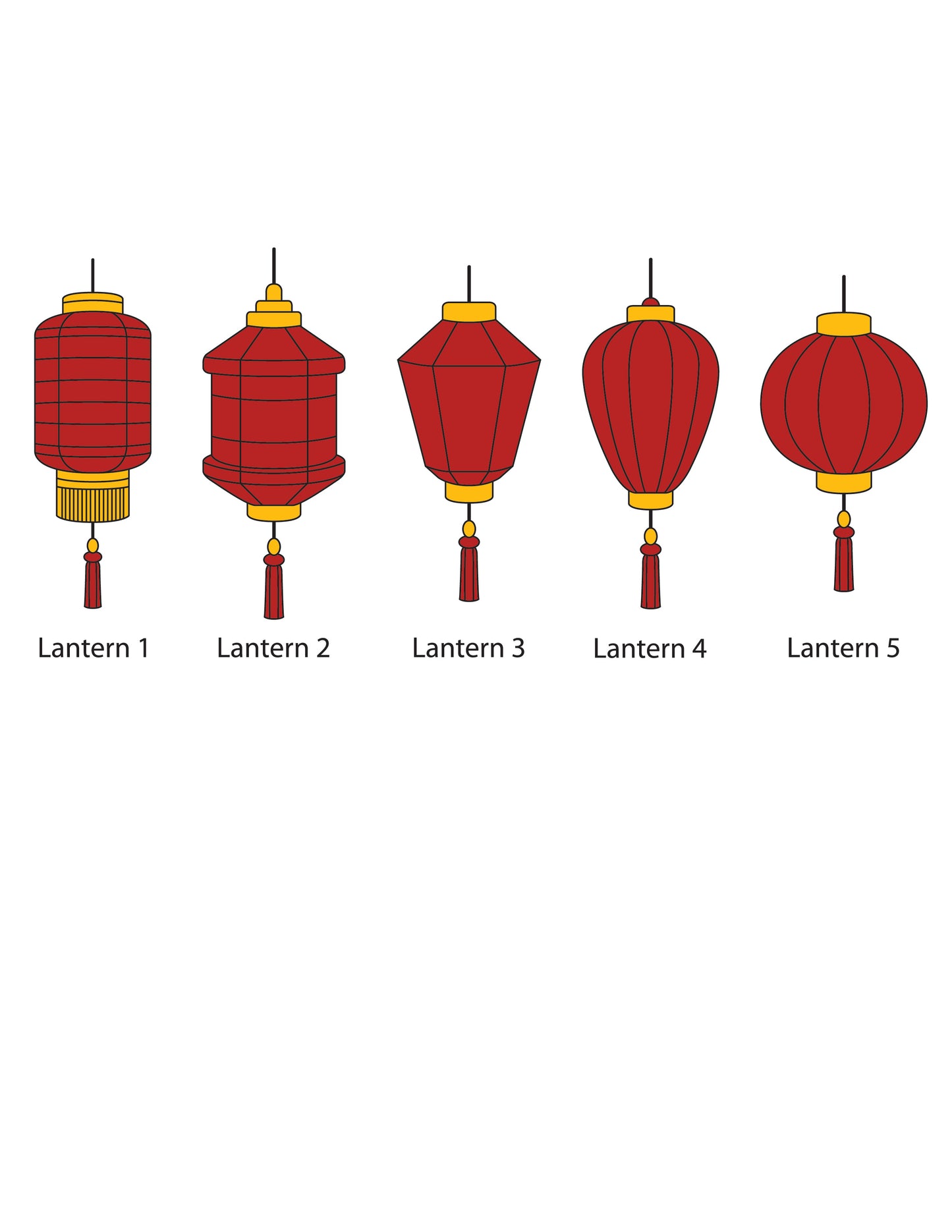 Chinese Lantern Sweatshirt