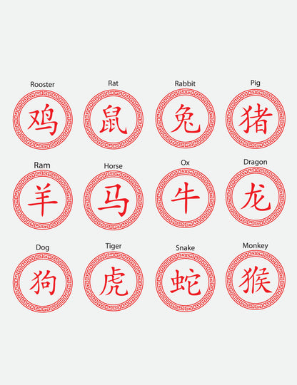 Toddler Chinese Zodiac Symbol Sweatshirt