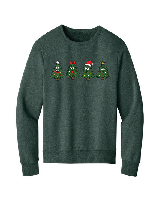 Silly Christmas Tree Sweatshirt