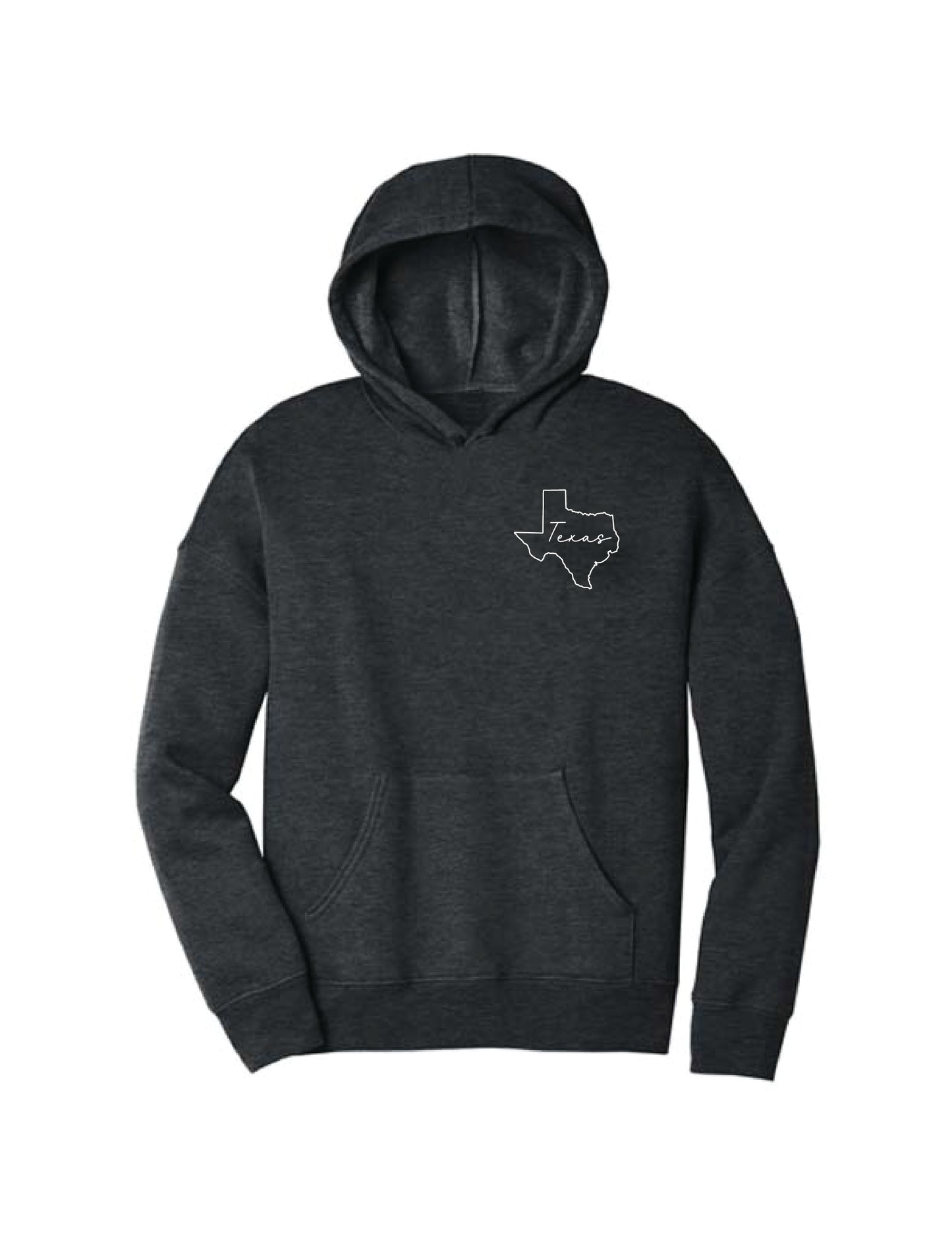 State Outline/Script Hoodie