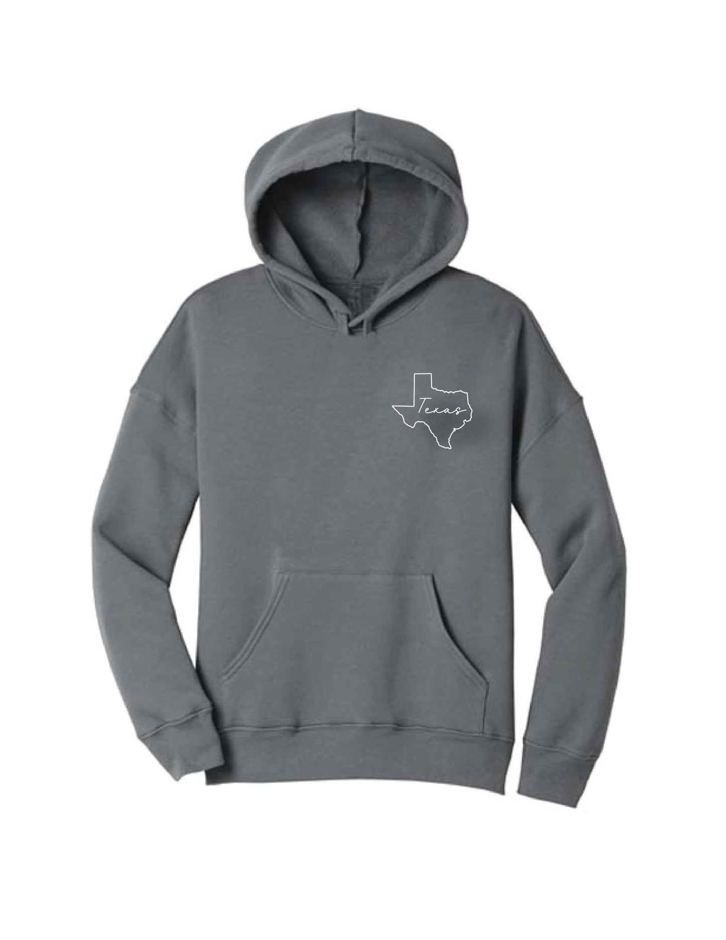 State Outline/Script Hoodie