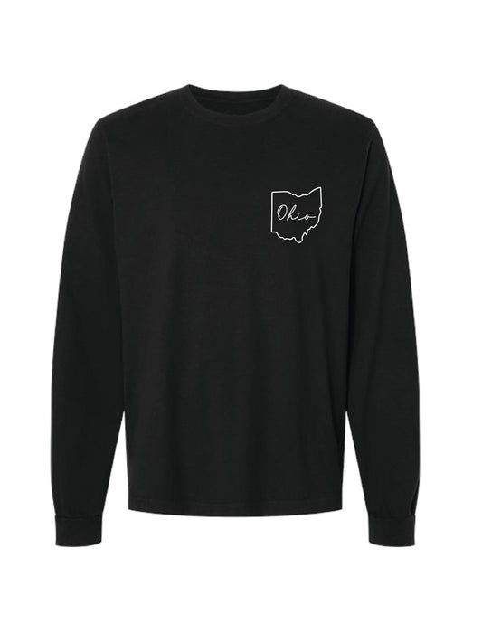 State Outline Long Sleeve Shirt