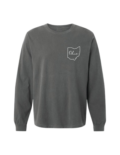 State Outline Long Sleeve Shirt
