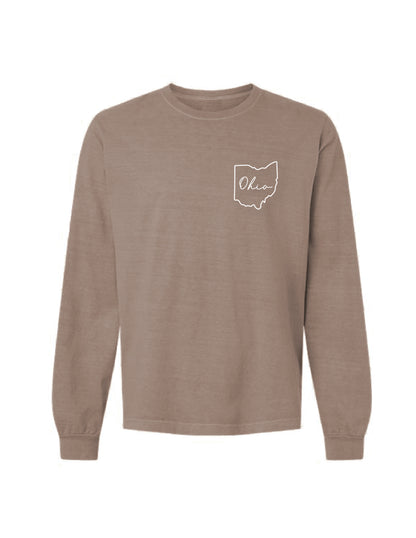 State Outline Long Sleeve Shirt