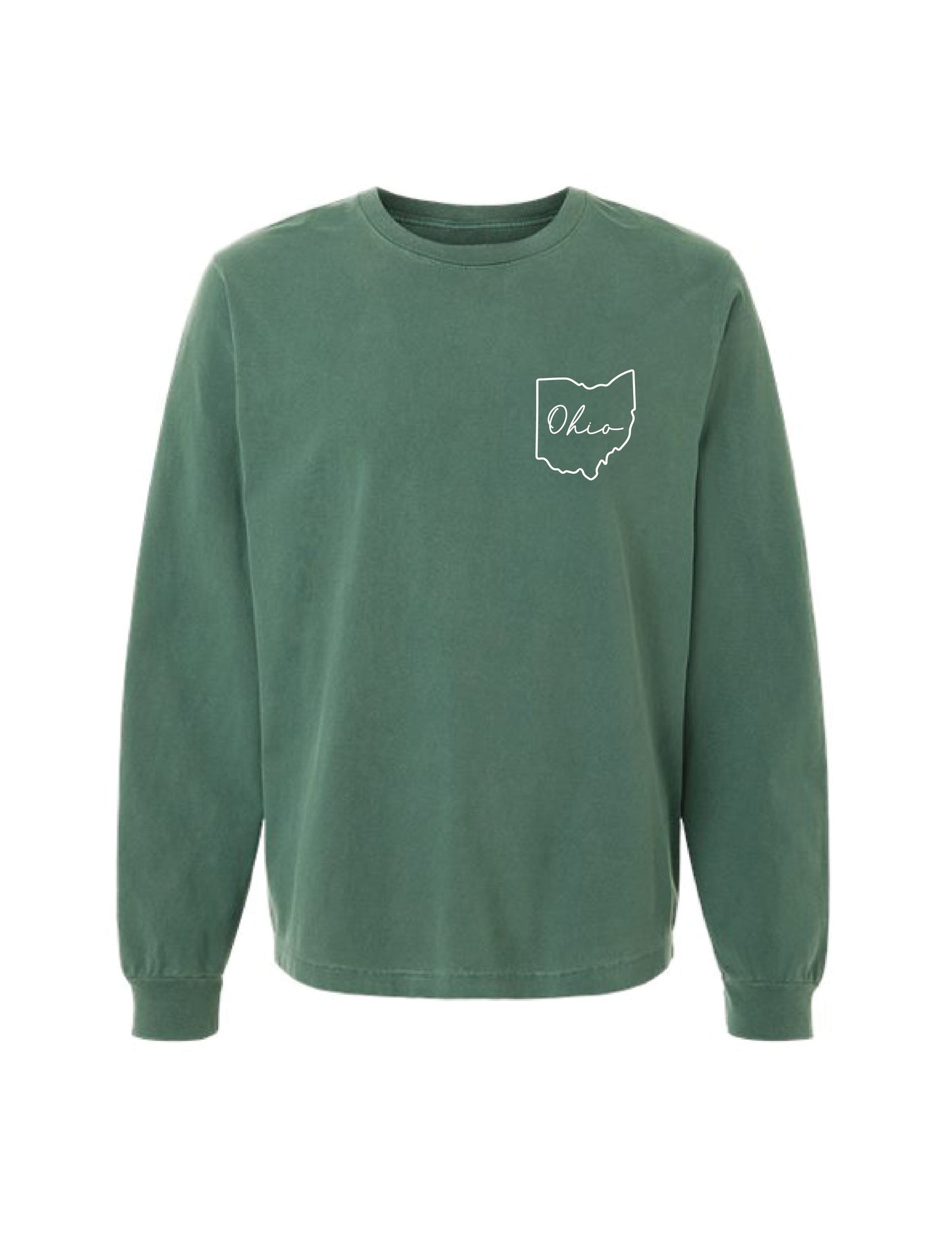 State Outline Long Sleeve Shirt