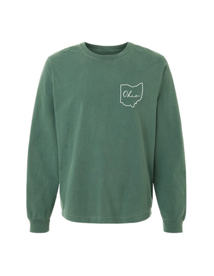 State Outline Long Sleeve Shirt