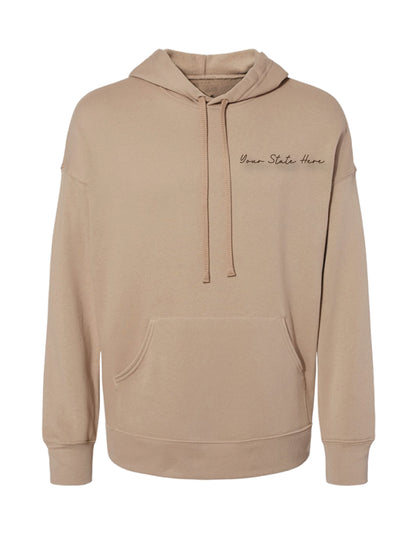 Mini Script USA State Hoodie